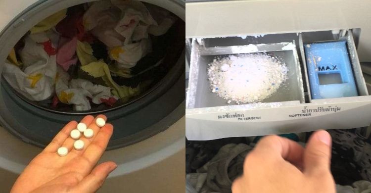 Навіщо кладуть аспірин в барабан пральної машини під час прання речей